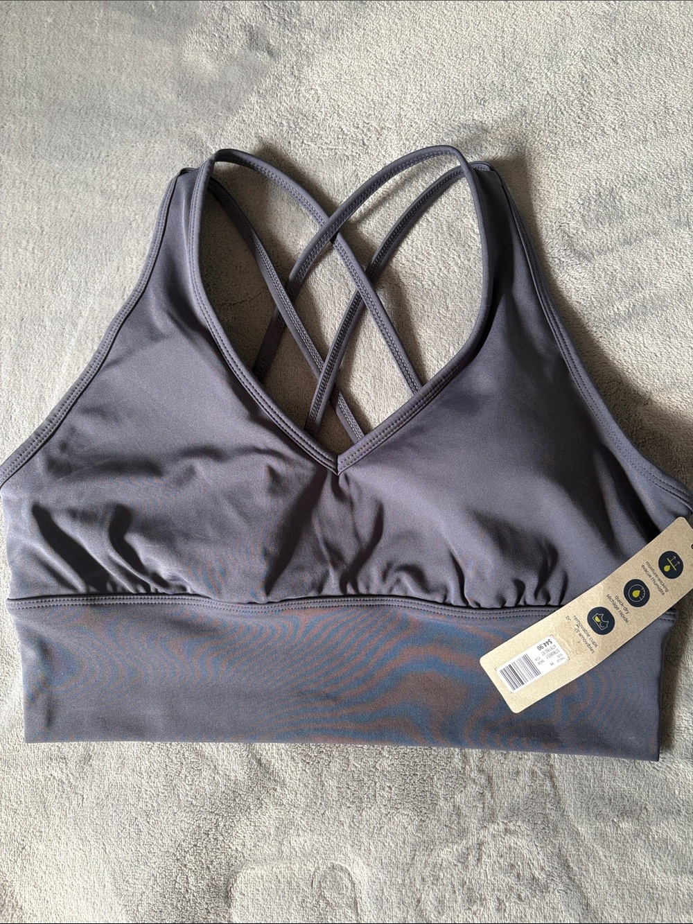 Women's Sports Bra - Gray